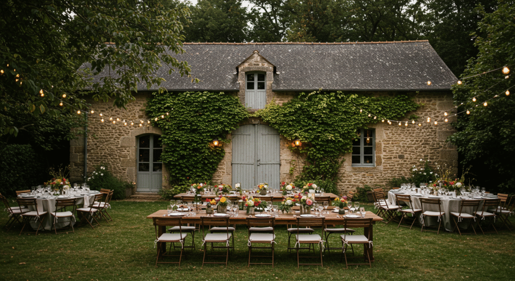 Lieu de réception en campagne à Metz pour un mariage